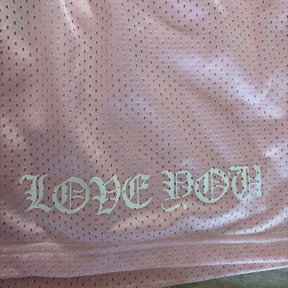 Chrome Hearts Pink Mesh Shorts - Picture 3 of 6